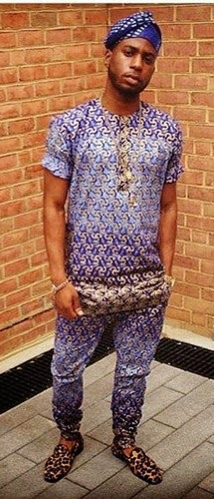 Simple ankara style clearance for men